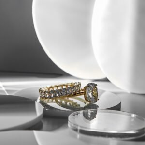 Aurora Solitaire Diamond Ring