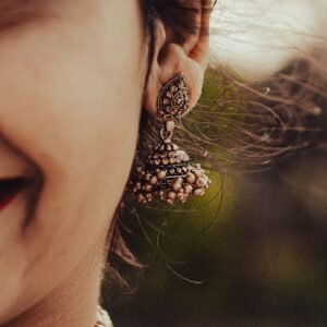 Chandni Temple Jhumka Earrings