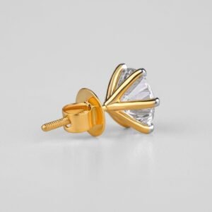 Solaris Diamond Stud Earrings