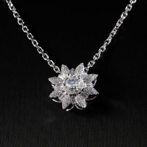 Noor Diamond Pendant Set